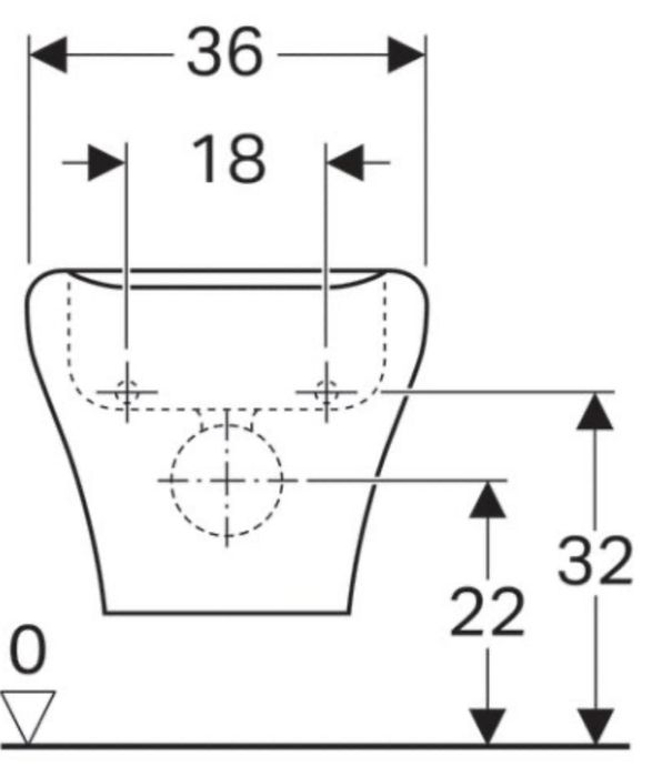 Bidet Keramag/Geberit MyDay