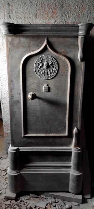 Cofre antigo "Milners 212 Patent"