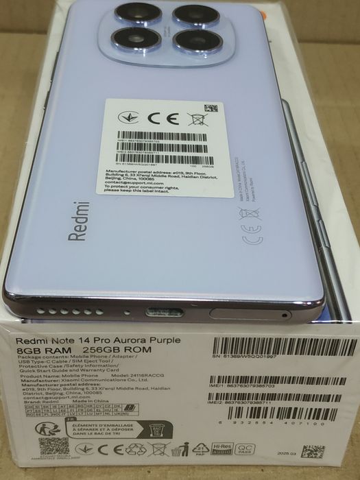 Xiaomi Redmi Note 14 Pro  (8+4/256gb)