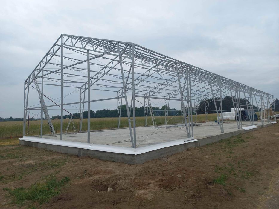 Konstrukcja stalowa Hali namiotowej 10x20x4 KON-STAL OD RĘKI