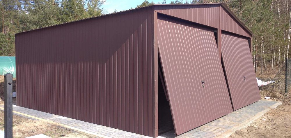 Garaże blaszane, garaż 6x5, wiaty,hale na wymiar,4x6,6x6,7x6,producent