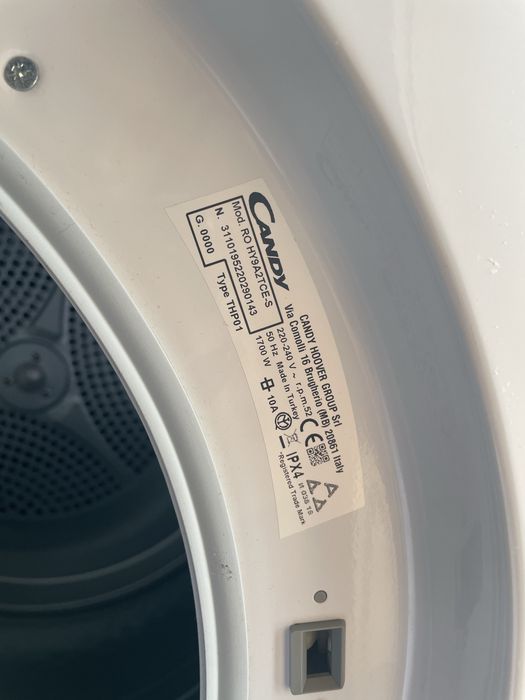 Título: Máquina de Secar Roupa Candy RapidÓ 9 kg – Wi-Fi – Excelente Estado