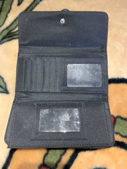 Carteira tecido preto