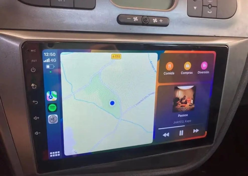 Radio Android 9" Seat Leon Mk2 4 GB RAM + 32 GB ROM + Carplay + GPS