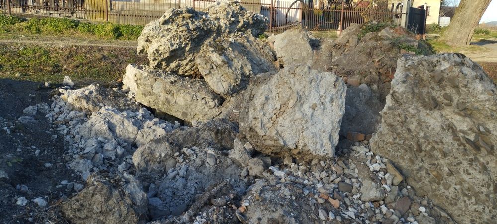 Gruz budowlany gruby