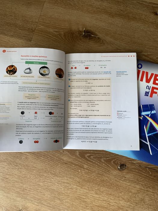 Manual FQ 8 Ano - 2 Volumes - Novo Universo