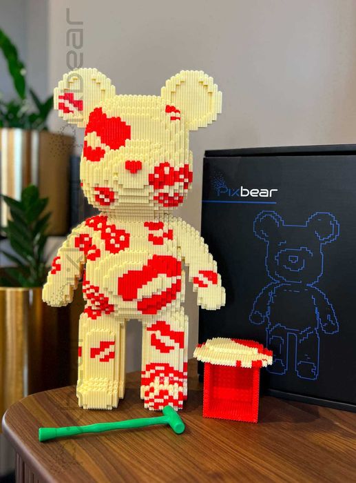 Конструктор Bearbrick з блоків  Magic Blocks Детский Развивающий Мишка