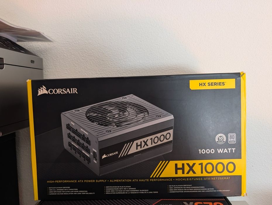 Fonte de alimentação Corsair hx1000 Titanium