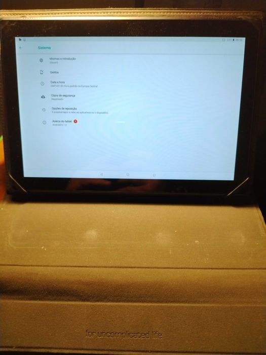 Lenovo TB-X304F com capa
