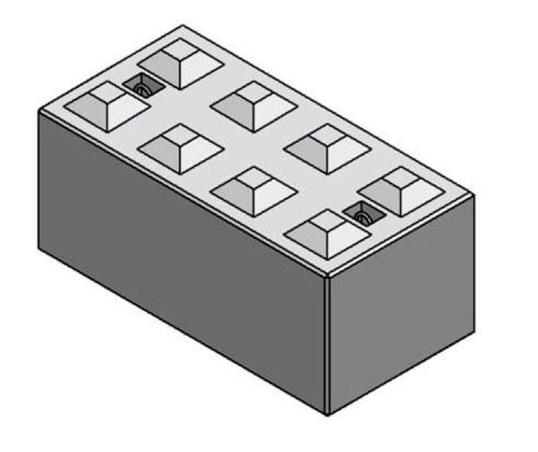 Bloki Betonowe 120x60x60 cm (zasieki, ściany oporowe) od Producenta