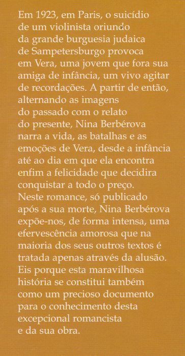 O Livro da Felicidade de Nina Berbérova [Portes Grátis]