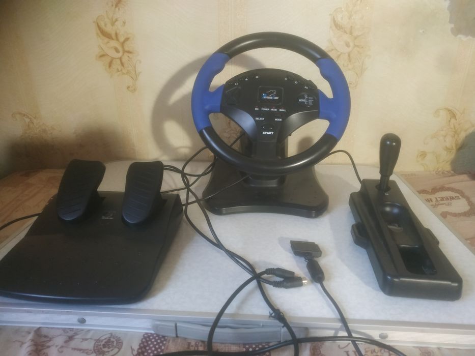 Кермо з педалями до плейстейшен 2-3