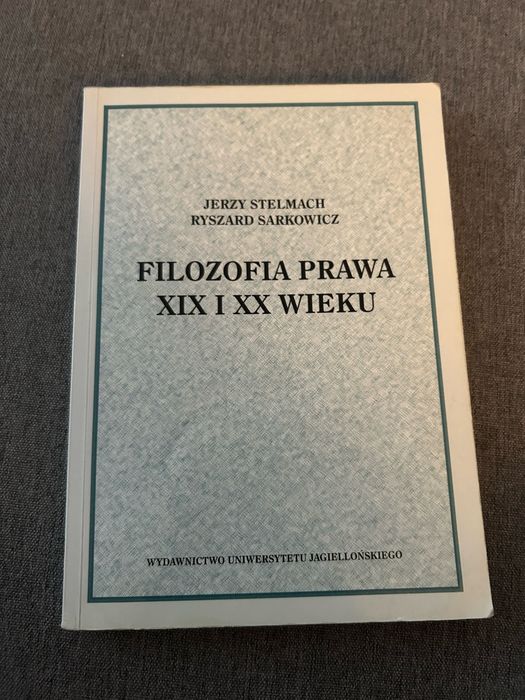 Filozofia prawa XIX i XX wieku