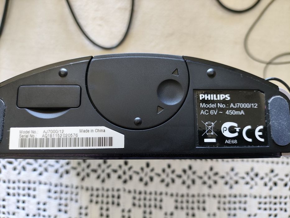 Rádio despertador Philips AJ7000