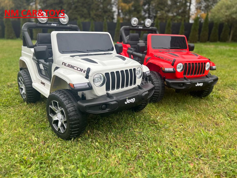 Auto autko samochód Jeep Wrangler Rubicon 4x4 na akumulator dla dzieci