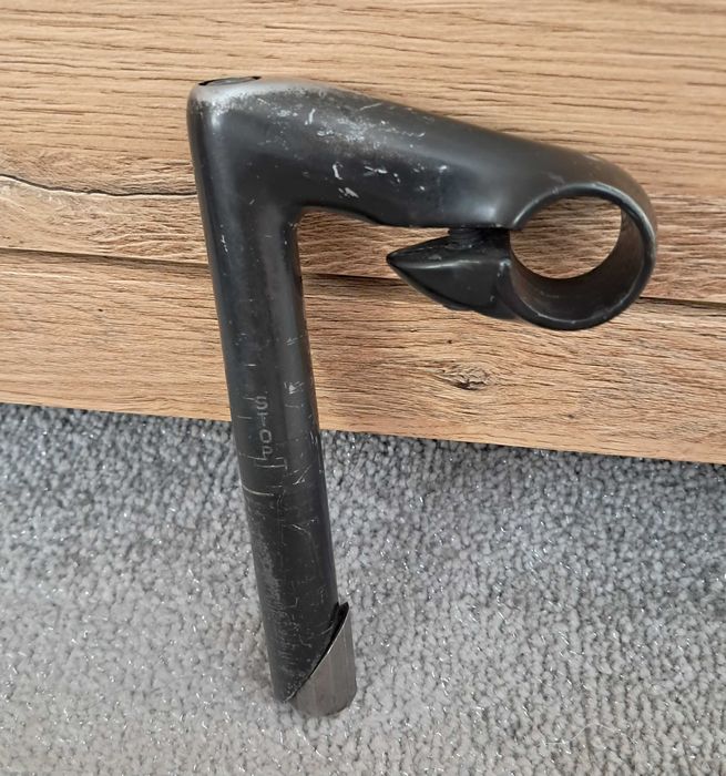 Mostek,wspornik kierownicy do roweru szosowego 17cm, śr.22mm /RETRO/.