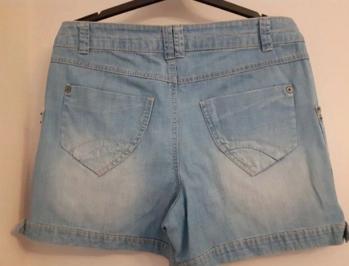 Spodenki jeansowe 40 L kappahl niebieskie