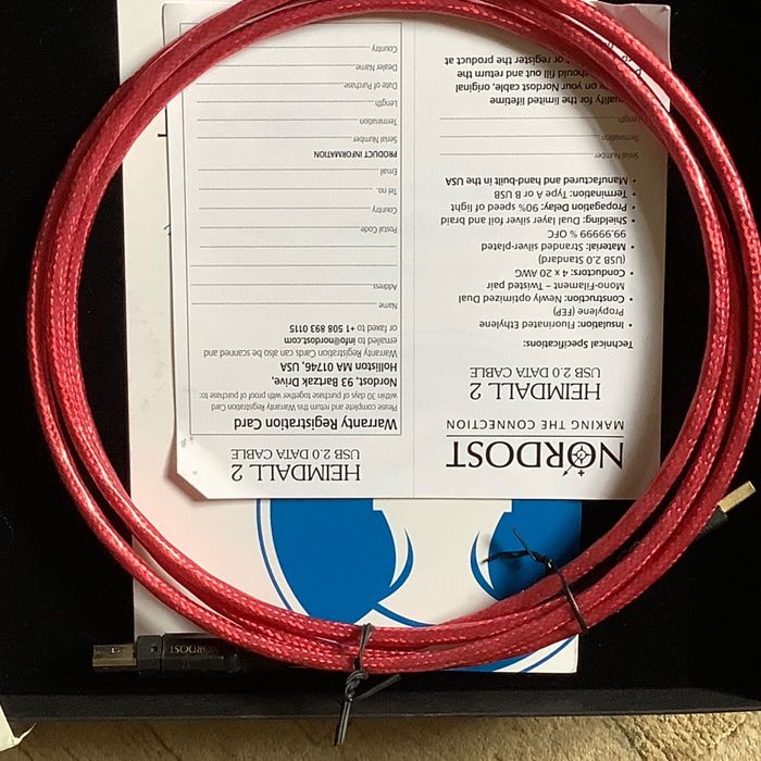 NORDOST HEIMDALL 2 kabel usb 2.0 A - B 2m