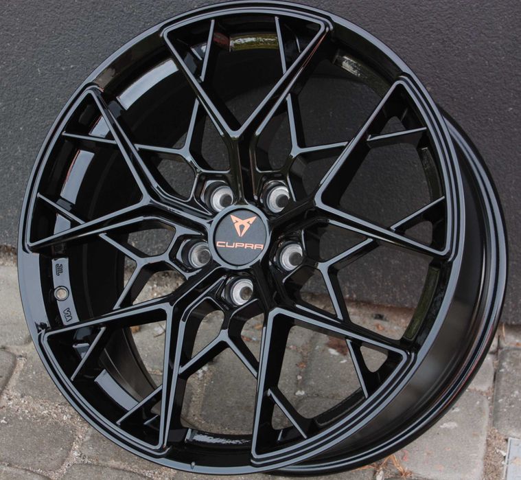 Nowe alufelgi felgi czarne satyna Cupra formentor terramar ateca Leon Seat 18 5x112 audi A4 a5 a6 q3 q5 VW skoda golf passat fr r GTI superb Karoq