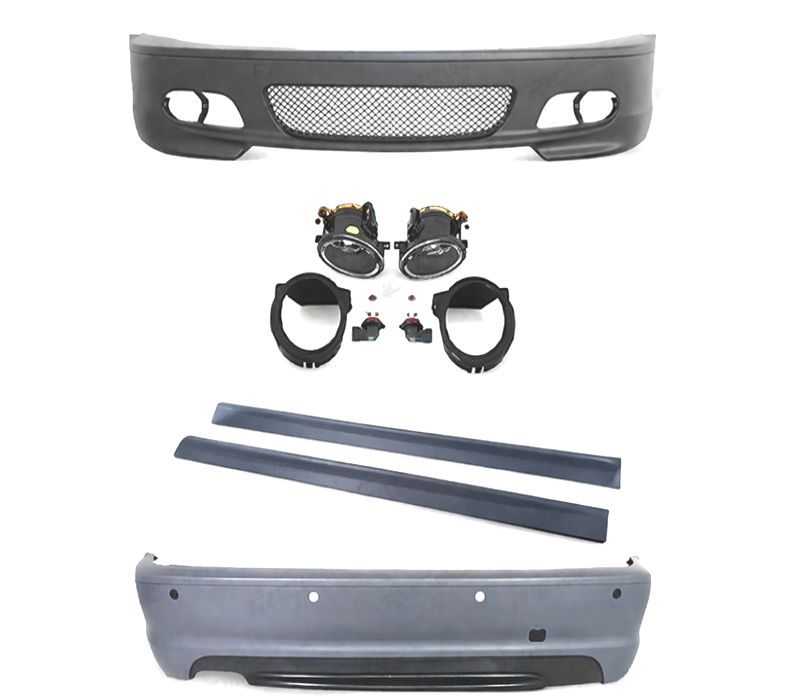 KIT CARROÇARIA BMW E46 COUPE 99-07 PDC LOOK M2