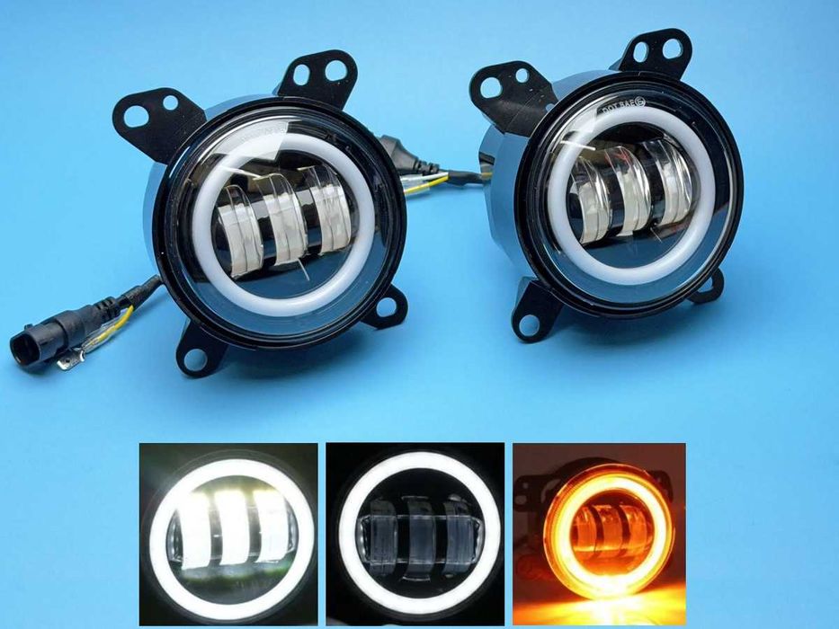 Туманки ДАФ протитуманки галогенки туманки DAF 105 штатно лед led диод