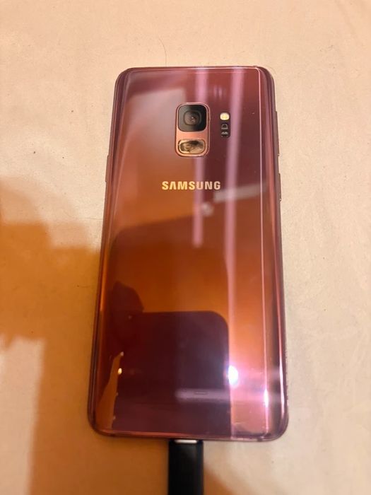 Samsung Galaxy S9 64GB Rosa com Cabo de Carregamento