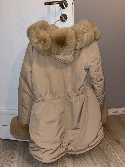 Puchata kurtka zimowa