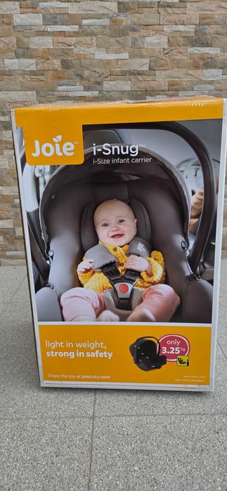 Conjunto carro bébé Joie Versatrax + Babycoque Joie i-Snug