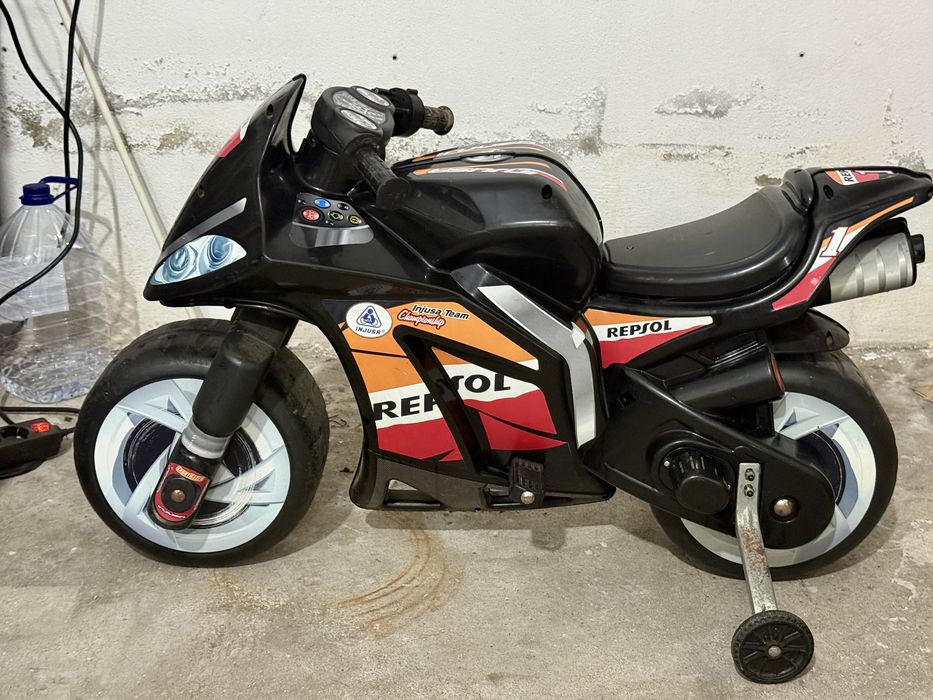 Moto elétrica infantil Repsol 6V