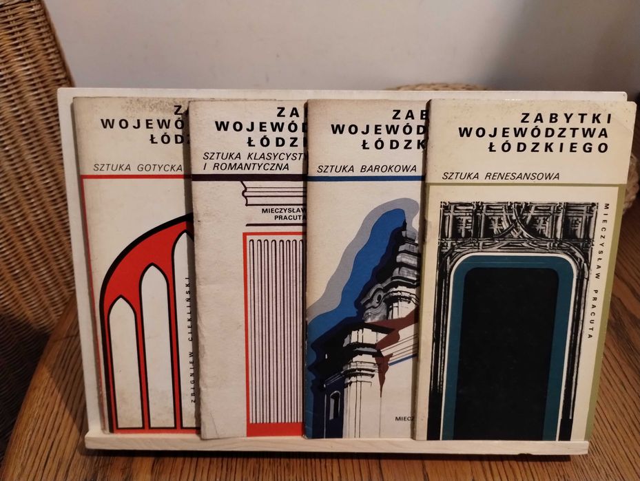 Zabytki Województwa Łódzkiego 4 szt.