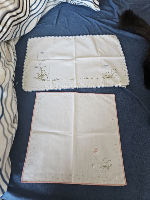 Naperons vários bordados