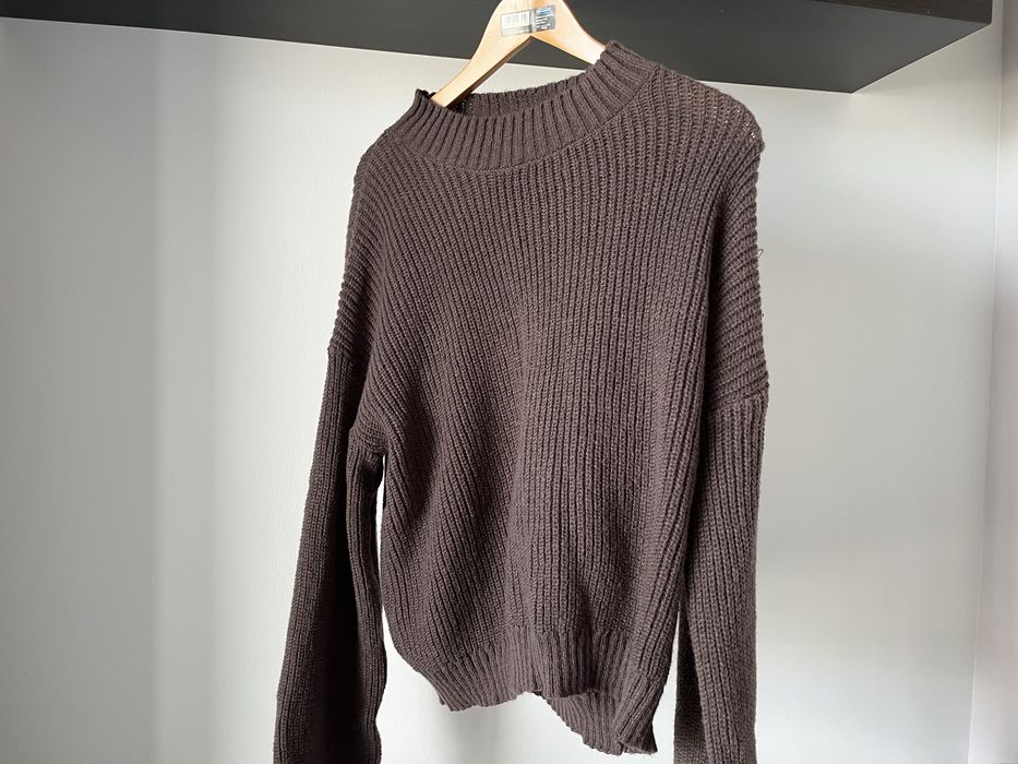 Vintage brązowy sweter