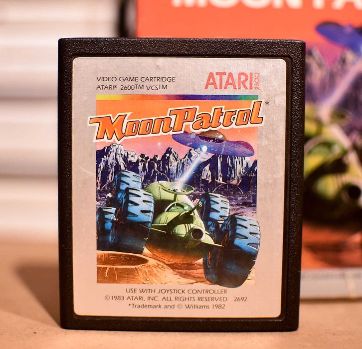 Gra Atari # Moon Patrol Box