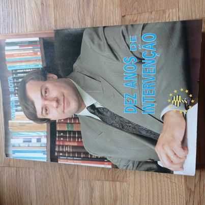 vendo livro Mendes bota dez anos de intervenção