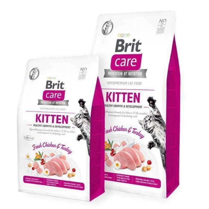 Brit Care Cat Kitten Growth Development сухий корм для кошенят 2кг