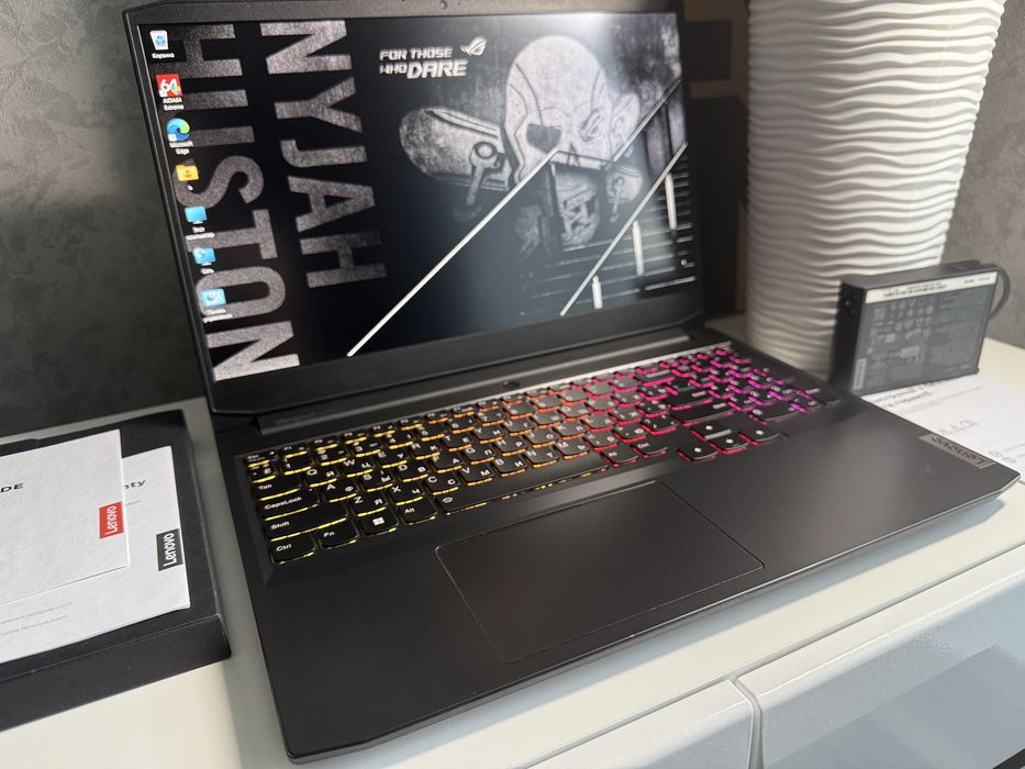 Lenovo Gaming 3/2025год/RTX/Ryzen 5-5500/512GB/16GB/Ноутбук.