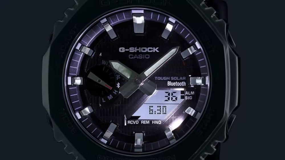 Casio G-Shock GBM-2100A-4B NEW ORIGINAL | Tough Solar | Bluetooth