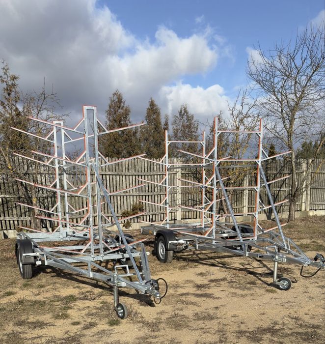 Przyczepa pod 15szt kajaków Mastertech, nowa 2026,