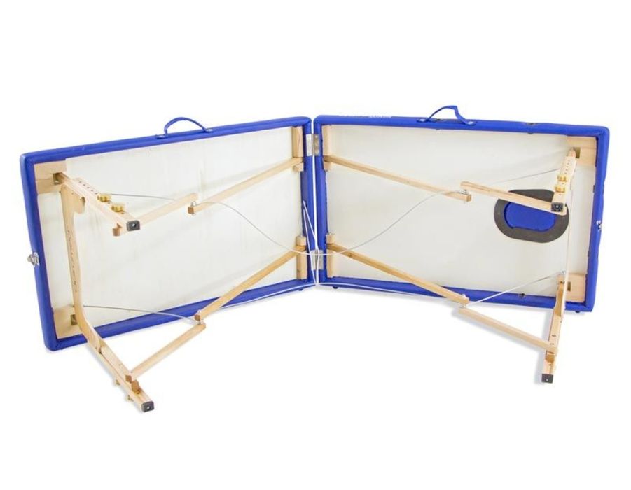 Marquesa massagem portátil de madeira QUIRUMED 180X60 cm