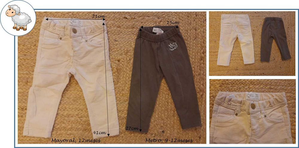 6-12M Menina Outono/ Inverno - vários artigos