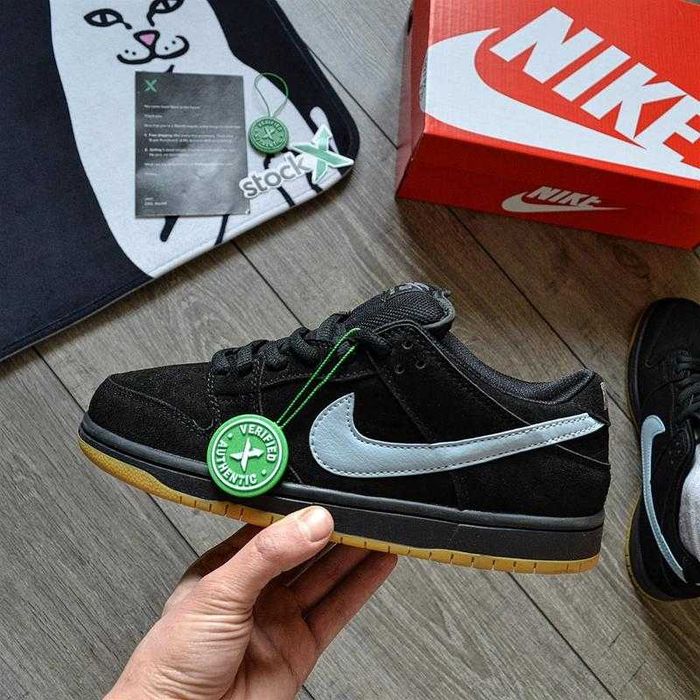 (БЕЗ ПЕРЕДОПЛАТИ) Кросівки Nike Dunk Low Pro SB Black Heavenly чорні  стильні