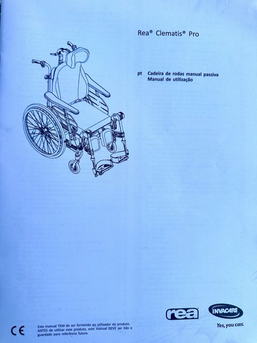 Cadeira de Rodas REA CLEMATIS PRO
