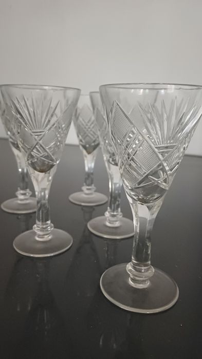 Kieliszki krysztalowe wys.14,5cm