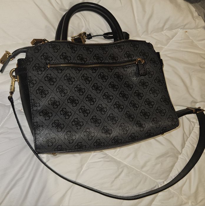 GUESS Ginevra Logo Elite Society Satchel