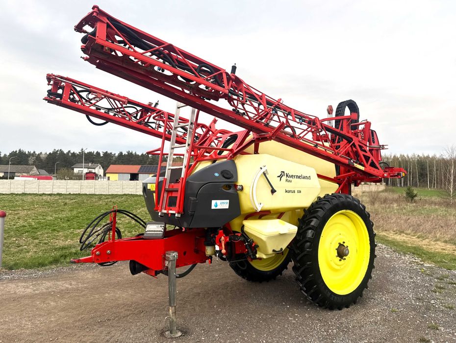 Opryskiwacz KVERNELAND Rau IKARUS S38‼️21 metrów 2012 rok produkcji Stan BARDZO DOBRY