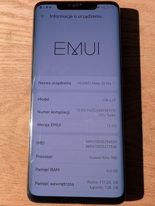 Huawei Mate 20 Pro 6GB | 128GB Twinlight