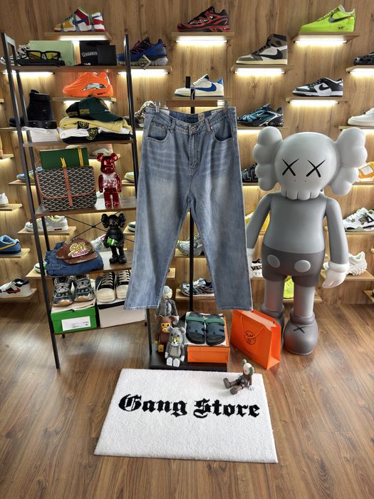 Джинси GALLERY DEPT Baggy Pants Denim Blue Corteiz Off White