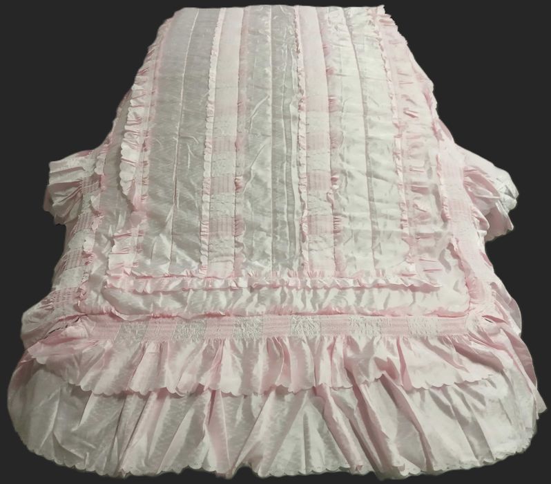 Colcha Cetim Folheada