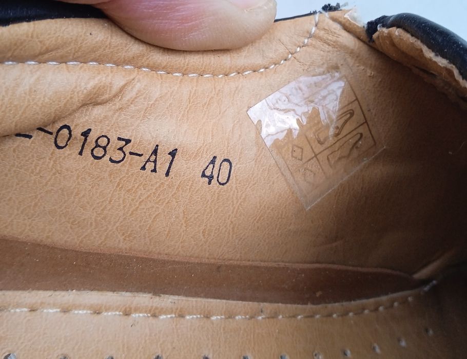 Туфли мужские разм.40-41 черные