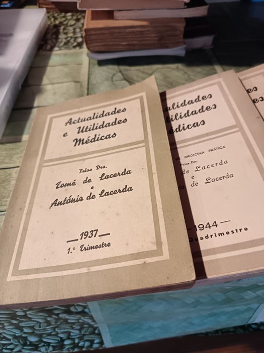 Actualidades  e utilidades médicas,  total 20 livros